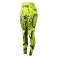 thumbnail image 6 of Yoga Pants for Women Printed Slim Fit Long Length Athletic Leggings Gym Fitness Sports Women's Yoga Leggings Green L, 6 of 8