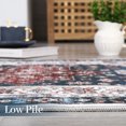 thumbnail image 3 of HOMERRY Area Rug 5' x 7' Vintage Washable Rug Oriental Floral Rug for Dining Room Dorm, Blue, 3 of 6