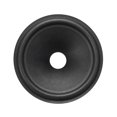 thumbnail image 1 of Cono de altavoz de papel de 8" Subwoofer Drum Diámetro de bobina de voz de 1.4" con borde de espuma Negro 2 Pcs, 1 of 3