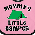 thumbnail image 4 of Inktastic Camping Mommy Little Camper Boys or Girls Baby Bib, 4 of 4