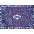 thumbnail image 1 of Ahgly Company Indoor Rectangle Persian Blue Traditional Area Rugs, 8' x 10', 1 of 4