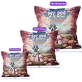 thumbnail image 4 of My Dog Is My Valentine Cute Great Dane in Gift Box Pillow Cushion Double Sided Danes Dog Lover Gifts Throw Pillow - 3006, 4 of 4