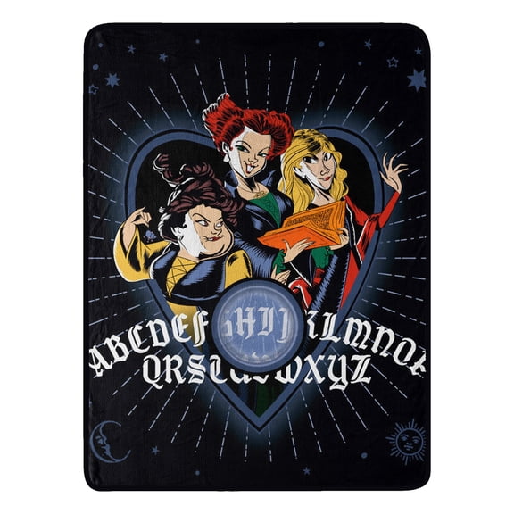 Northwest Disney's Hocus Pocus Micro Raschel Throw Blanket, 46" x 60"