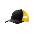 thumbnail image 1 of Top Headwear Structured Snapback Trucker Cap - Black/Gold, 1 of 1