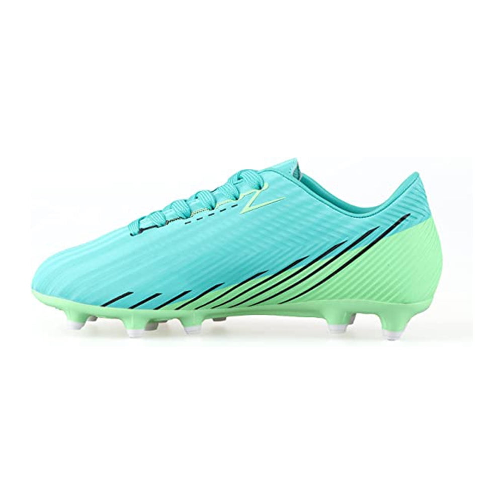 Vizari Kids Tesoro Junior Firm Ground Outdoor Soccer Shoes for Boys and Girls - Aqua Mint