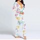 thumbnail image 1 of Sexy Pyjama Women's Jumpsuit Suit Button-down Front Back Butt Bum open Ass Flap Jumpsuit Loungewear Christmas Print Buttoned NEW, 1 of 4