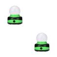 thumbnail image 3 of Inteprter Luces portátiles para acampar Luces nocturnas blancas universales con imanes Bombillas Suministros de emergencia para exteriores Verde Verde 2piezas, 3 of 6