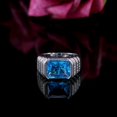 thumbnail image 2 of Women's Fashion Sea Blue Zircon Universal Ring, 2 of 2