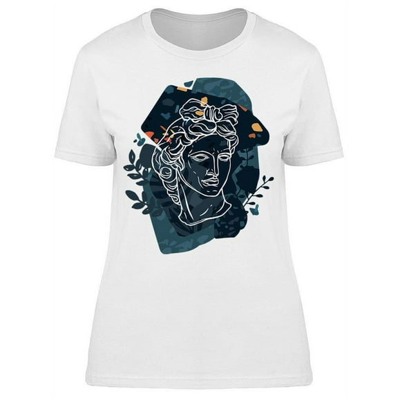 Apollo Head Trendy Design  T-Shirt Women -Image by Shutterstock, Female Medium
