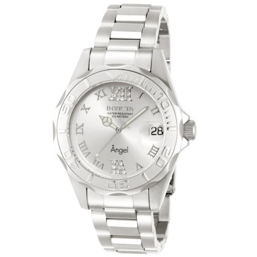 Invicta Women's Angel 14396 Silver Stainless-Steel Swiss Quartz Fashion Watch