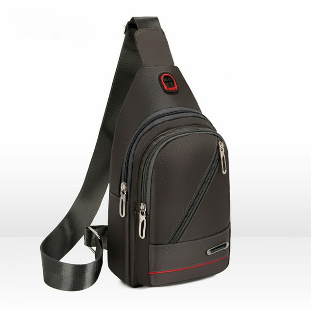 Bolsas para las Mujeres Bolso Pequeño de Hombro Transversal, Bolso de Viaje de Hombro de Pecho, Bolso de Día Casual, Bolso Transversal, Bolso de Agua de Agujero de Auriculares de Hombres Y Mujeres Bol