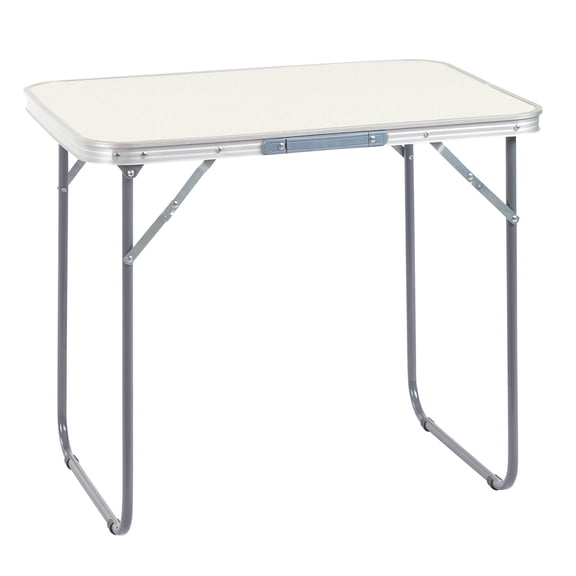 Xilee Folding Camp Table Small,Lightweight Camping Table, Folding Camp Tables with Aluminum Legs for Outdoor Camp, Picnic, Beach, Backyard, Tailgate CookingSliver