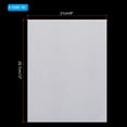 thumbnail image 2 of Uxcell Trace Paper, A4 Translucent Tracing Paper Pad 8" x 12" 93 GSM, White 100 Sheet, 2 of 5