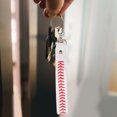 thumbnail image 1 of FESTFENDS 3Ud Lanyard Para Llaves De Baseball En PU Con Deportivo Y Correa De Mano, 1 of 6