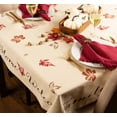 thumbnail image 3 of DII Rustic Leaves Print Tablecloth 60x84, 3 of 3