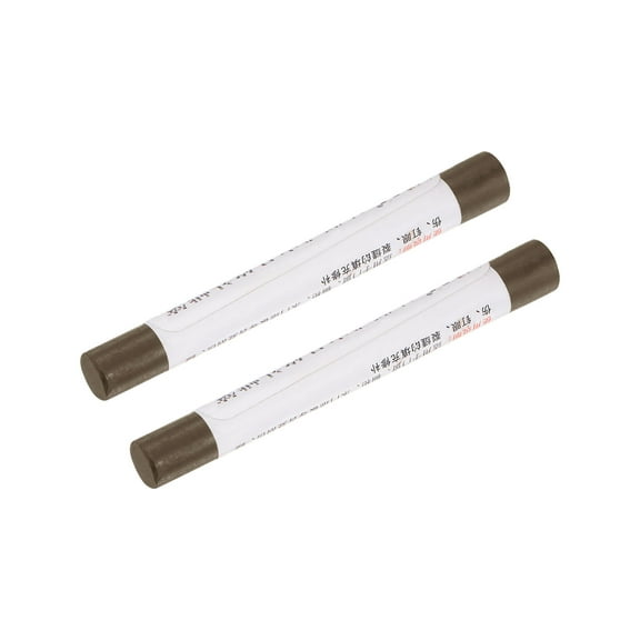 Uxcell Wood Wax Filler Stick, Furniture Repairing Crayon Touch Up Pen 2 Packs, Heavy Milk Chocolate