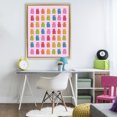 thumbnail image 3 of Stupell Industries Contemporary Soft Rainbow Bears on Pink Gold Floating Frame Canvas Art, 25 x 31, by LISH Creative, 3 of 8