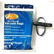 18 Hoover Windtunnel Upright Type Y Micro-filtration Vacuum Bags & 2 Belts