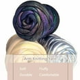 thumbnail image 4 of Super Bulky Chunky Knitting Yarn, Giant Jumbo Roving Yarn for Arm Knitting, DIY Blankets, Basket Weaving, 4 of 6