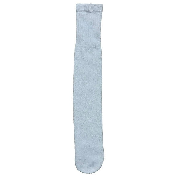 Kids Wholesale Winter Unisex Cotton Tube Socks - White Tube Socks For Kids - 6-8 - 12 Pack