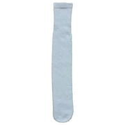 Mens Wholesale Cotton Tube Socks - White Tube Socks For Men - 10-13 - 12 Pairs