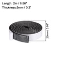 thumbnail image 2 of Uxcell Foam Insulation Tape Self Adhesive 6.56 Feet 0.98" x 0.2" Weather Stripping Door Seal Strip for Doors and Window, 2 of 4