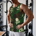 thumbnail image 6 of Haiem Camouflage Skull Men Workout Tank Top Gym Bodybuilding Sleeveless Muscle T Shirts Athletic Tank Breathable Workout Shirt-Medium, 6 of 8