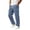 09-Navy, variant on Diufon Cargo Sweatpants for Men Drawstring Fleece Lined Athletic Joggers Casual Loose Sweat Pants with Multi Pockets