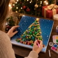 thumbnail image 5 of Christmas Diamond Art Kit for Adults, Christmas Tree Pearl Diamond Painting, Christmas Home Decor Craft Kit for Adults, 10 X 10 Inch, 5 of 5