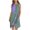 Purple, variant on IROINNID Women's Sleeveless Prints Sundress Summer Fashion Bohemian Casual Loose Tank Tops Dress Round Neckline Knee-Length Dress