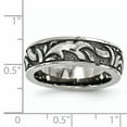 thumbnail image 5 of Edward Mirell Titanium Casted Design 7mm Band EMR233, 5 of 6