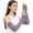 Dark Gray, variant on Unisex Ice Silk Sun Protection Arm Sleeves Non Slip Breathable Quick Dry for Cycling Outdoor Sports Running UPF 50+ Lightweight Cooling