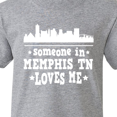 thumbnail image 4 of Inktastic Memphis Tennessee Someone Loves Me Skyline Youth T-Shirt, 4 of 5