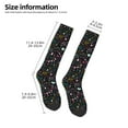 thumbnail image 5 of Daiia Sports Socks I love you Mom Printed Novelty Crew Socks for Men Women Knee High Socks Cotton Socks Soft & Breathable Support Unisex Socks, 5 of 9