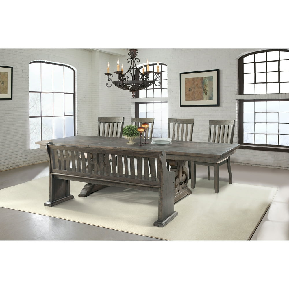 Picket House Furnishings Stanford 6PC Dining SetTable, 4 Side Chairs
