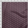 thumbnail image 3 of oneOone Rayon Pink Fabric Geometric Craft Projects Decor Fabric Printed By The Yard 56 Inch Wide, 3 of 5