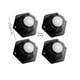 thumbnail image 3 of Ruedas Giratorias Adhesivas para Muebles Pequeños (bola Goma) Color 4 Uds., 3 of 3