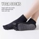 thumbnail image 2 of Grippy Yoga Socks for Women Comfortable Full Toe Non Slip Sticky Grip Socks for Yoga Ballet Pilates, 2 of 4