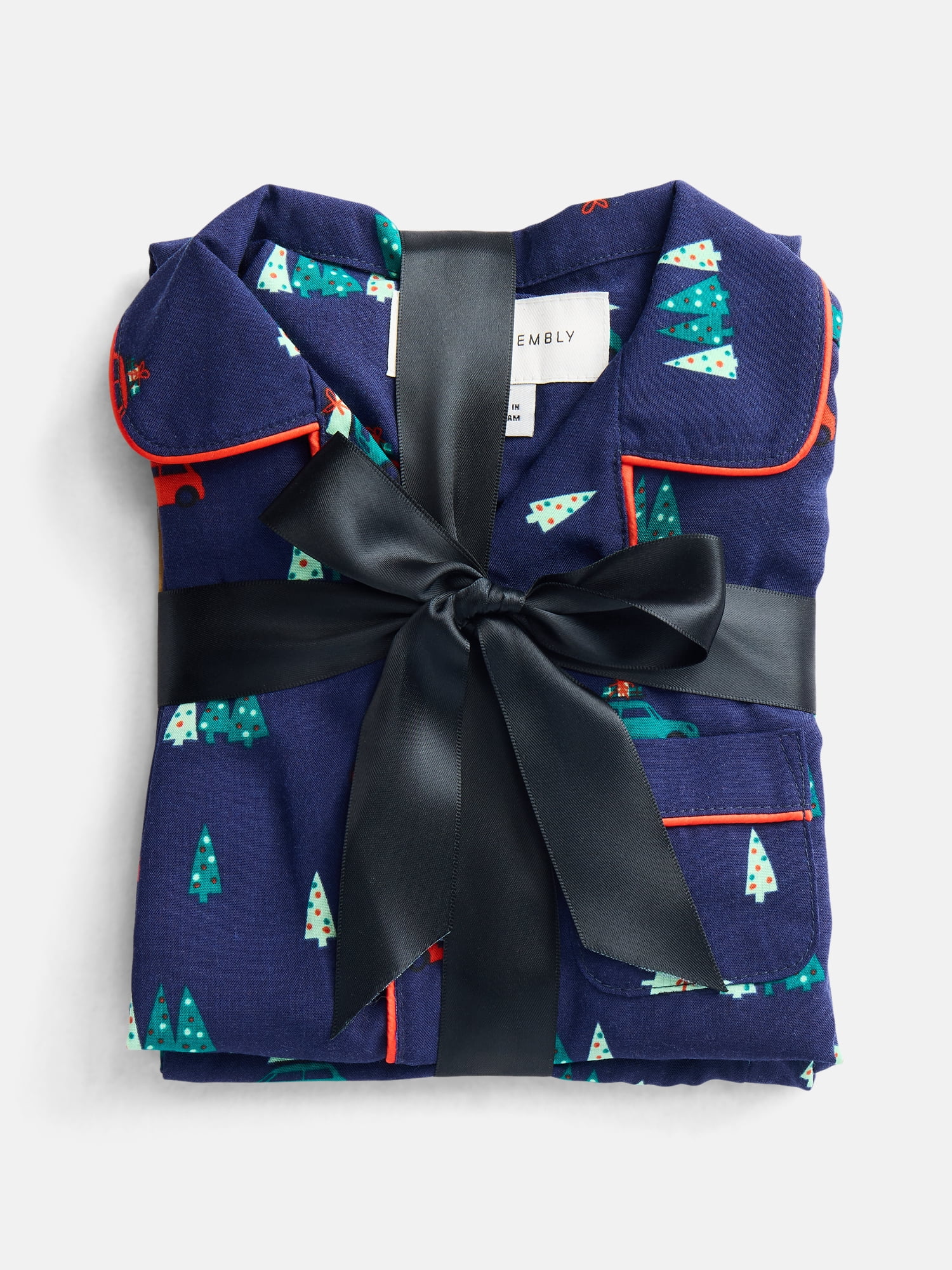 Free Assembly Matching Family Pajamas Toddlers' Top and Pants Gift Set, 2-Piece, Sizes 2T-4T
