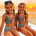 thumbnail image 3 of Grblisyd 4th of July Girl's 2 Piece Swimsuit Set American Flag Cute Bathing Suit Scoop Neck Independence Day Bikini Sets, 3 of 6