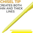 thumbnail image 2 of Highlighters, Chisel Tip, 5-Count Pack of Highlighters Assorted Colors, I  Highlighter Set for Organizing and Coloring, 2 of 6