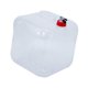 thumbnail image 5 of Contenedor de agua plegable, portador de almacenamiento de agua, tanque de agua, bolsa de agua plegable de 10L, cantimplora para supervivencia,, 5 of 9