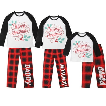 

Felcia Christmas Family Matching Pajamas Nightwear Parent-child Sleepwear Set