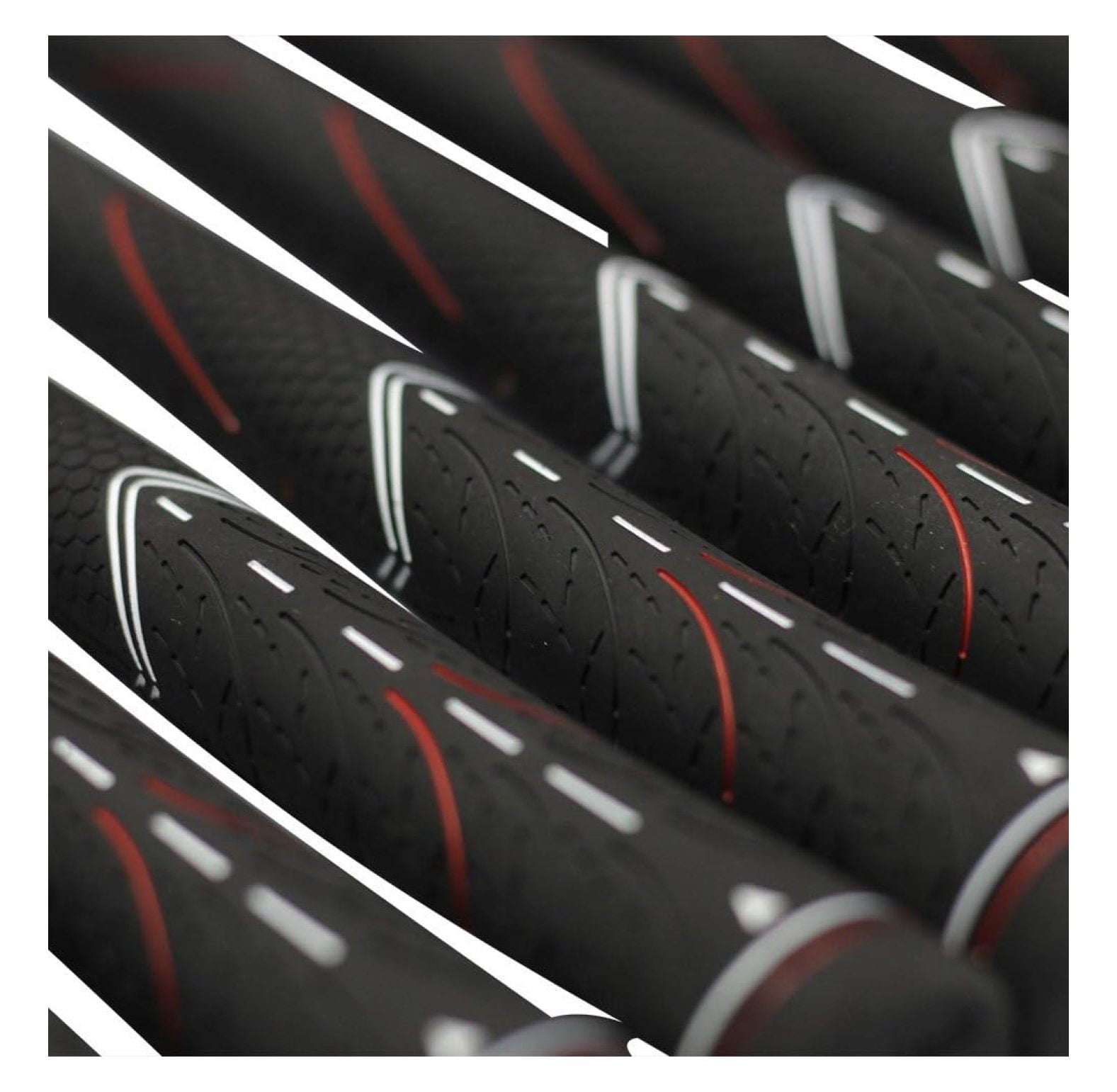 13 Majek Men's Tour Pro Black Midsize Golf Grips