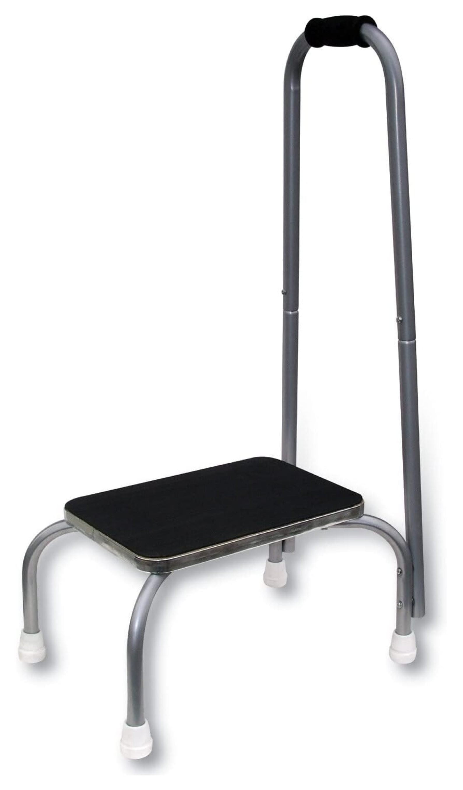 Ikea MAsterby Stackable Recycled Plastic Step Stool, Gray
