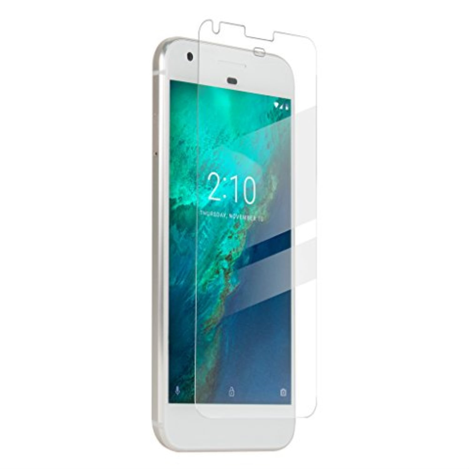 bodyguardz pure glass screen protector, ultrathin tempered glass screen protection for google