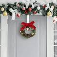 thumbnail image 3 of Festive Seasonal Wreath for Front Door Celebration Greenery Arrangement for Home, 3 of 6
