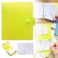thumbnail image 2 of Ngxiha 3" x 5" Index Card Binder with Ring & Dividers, Empty Lined Note Card Holder, Plastic Storage Organizer for 3x5 Cards, 2 of 8