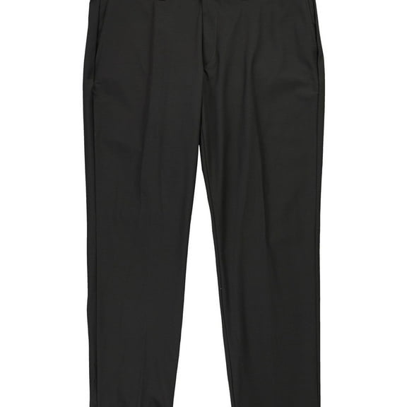 Michael Kors Mens Cotton Stretch Casual Trouser Pants, Green, 34W x 32L