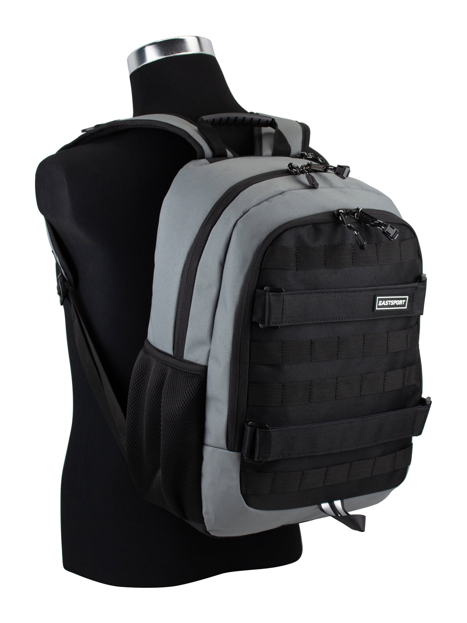 Eastsport Skatepark 180 Skater Backpack, Grey Flannel
